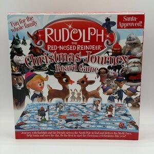 Rudolph The Red Nosed Reindeer Christmas Journey Board Game - Complete Set